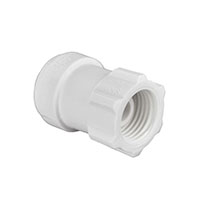 Inch White Polypropylene Faucet Connector Fittings