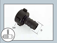 Female Swivel Hose Connector With Washer-2