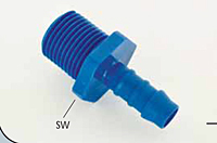 Special Panel Male Straight Hose Connector