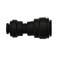 Inch Black Polypropylene Reducing Union Connector Fittings