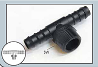 Male Branch T Hose Connector-2