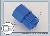 Female Connector 6 mm x 1/8 in.