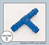 Union Tee Hose Connector 4 mm